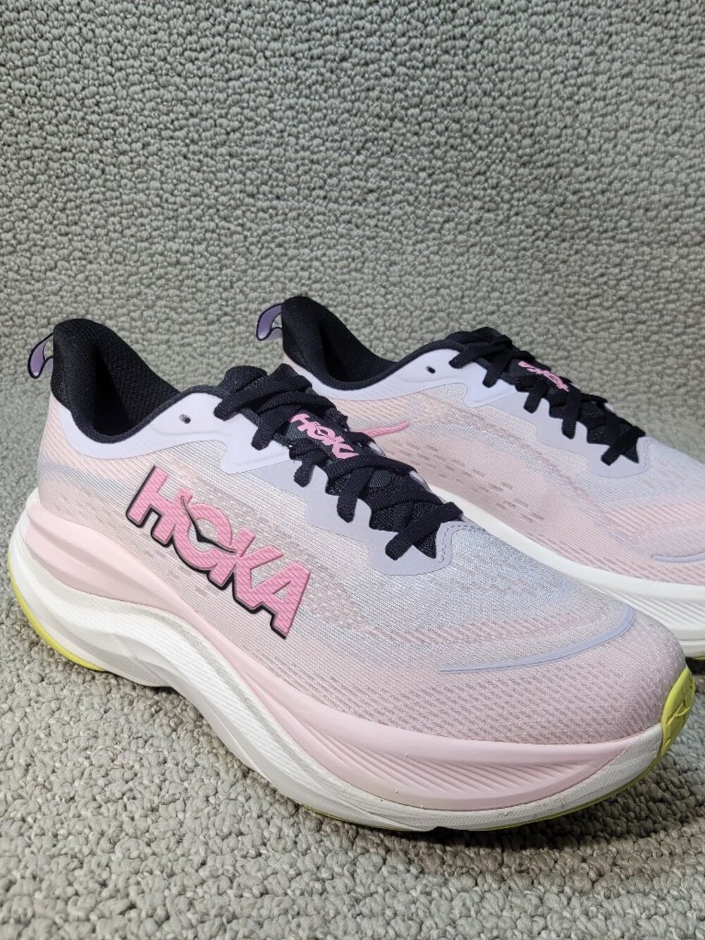 Hoka Skyflow Women's Size 8.5B Starlight Glow Carnation Running Shoes 1155113 - Picture 4 of 12